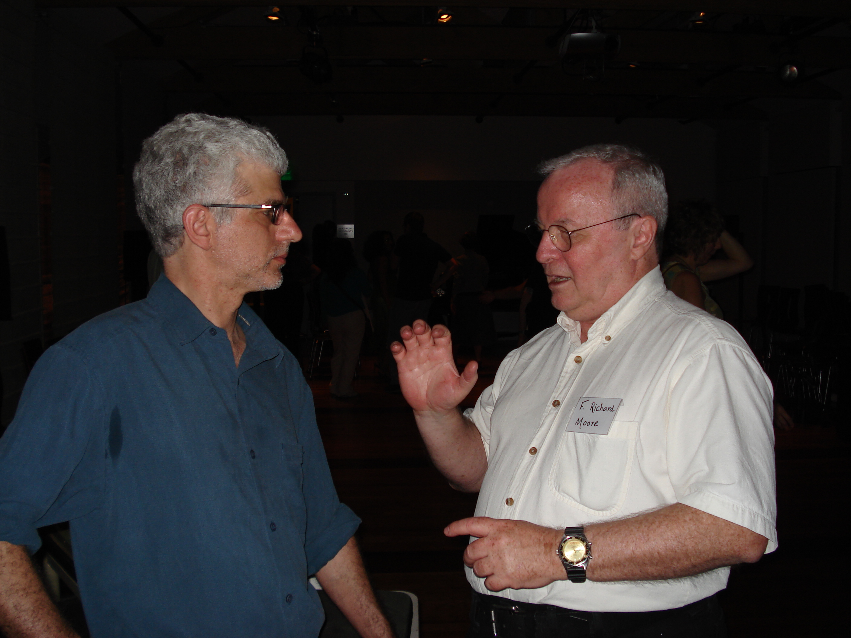 F. Richard Moore and Andy Schloss